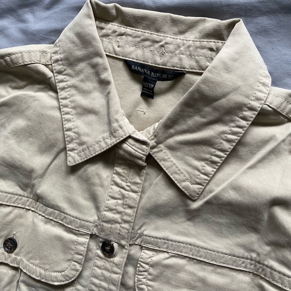 NWOT Banana Republic Oversized Utility Style Jacket - Size XS - Picture 2 of 3